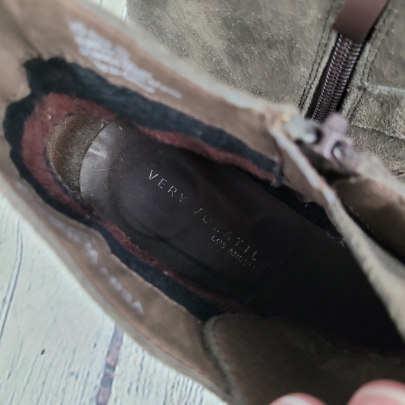 VERY VOLATILE | suede side zip ankle boots - Picture 9 of 10